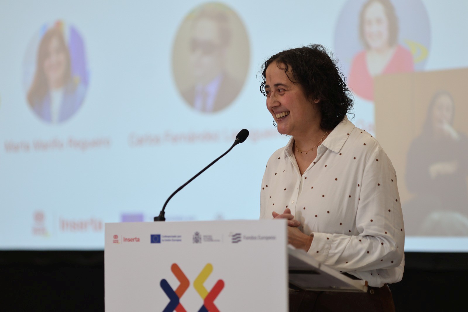 Beatriz Gallego, durante su intervención