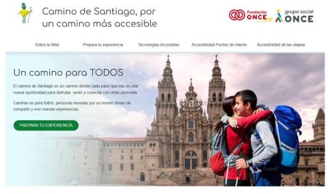 Página web Camino de Santiago Accesible