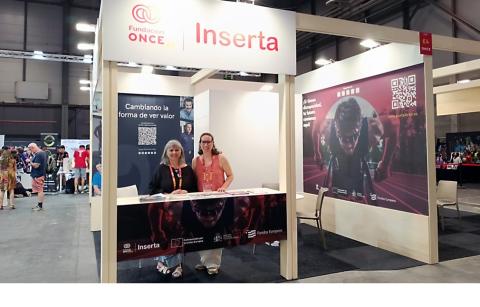 Foto del estand de Inserta Empleo