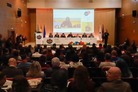 Momento de la inauguración