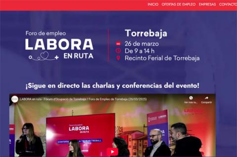 Cartel promocional de Labora