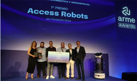 Momento del premio