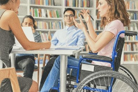 Jóvenes con discapacidad