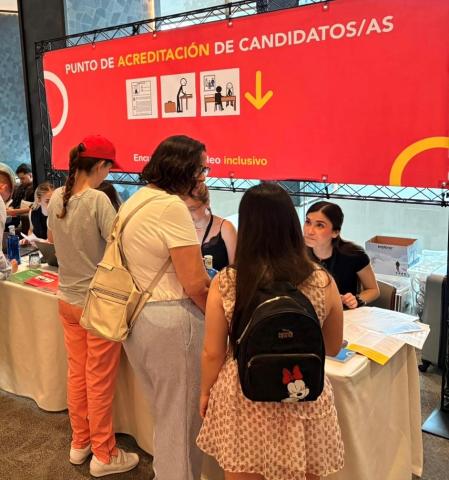 Momento del encuentro