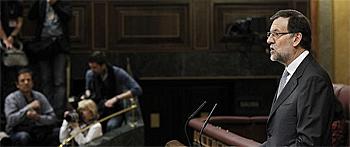 Intervención de Mariano Rajoy (foto: web ABC)