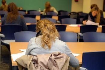 Alumnos del centro ocupacional (Faro de Vigo)