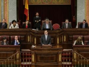 Mariano Rajoy durante el Debate de la Nación