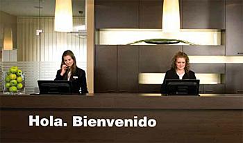 Recepción de uno de los hoteles de la cadena (Foto: NH)