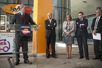 Gallardón durante su inauguración