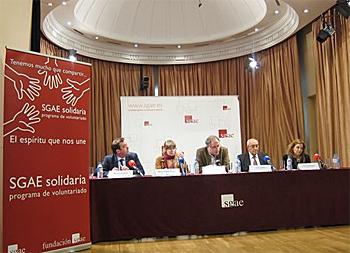Foto del acuerdo (SGAE)