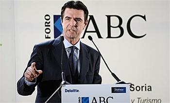 Intervención del ministro durante el foro
