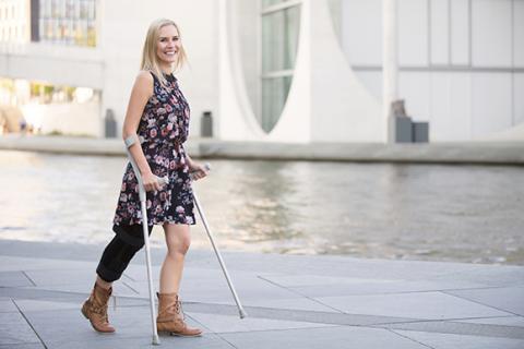 Mujer con discapacidad