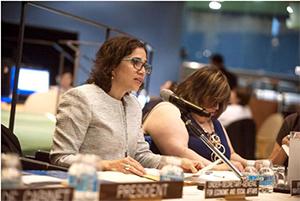 La Relatora Especial sobre los derechos de las personas con discapacidad de Naciones Unidas, Catalina Devandas