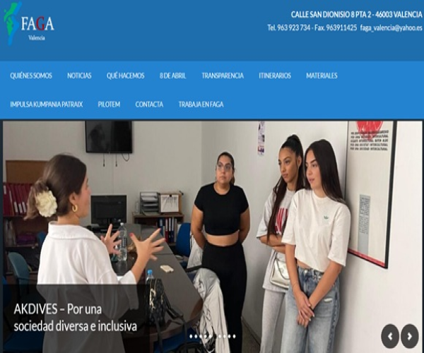 Página principal de la feria