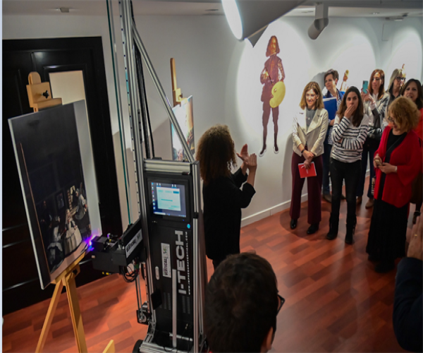 Momento de la inauguración