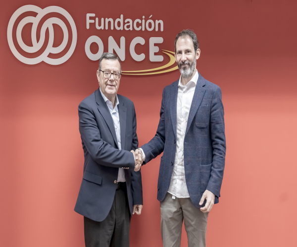 Firmantes del convenio.